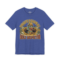 Professional Hole Inspector Dog T-Shirt – Funny Construction Dachshund Tee