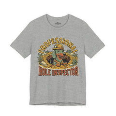 Professional Hole Inspector Dog T-Shirt – Funny Construction Dachshund Tee
