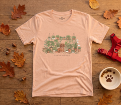 Plant Lady & Her Doxie — Dachshund Plant Lover Tee