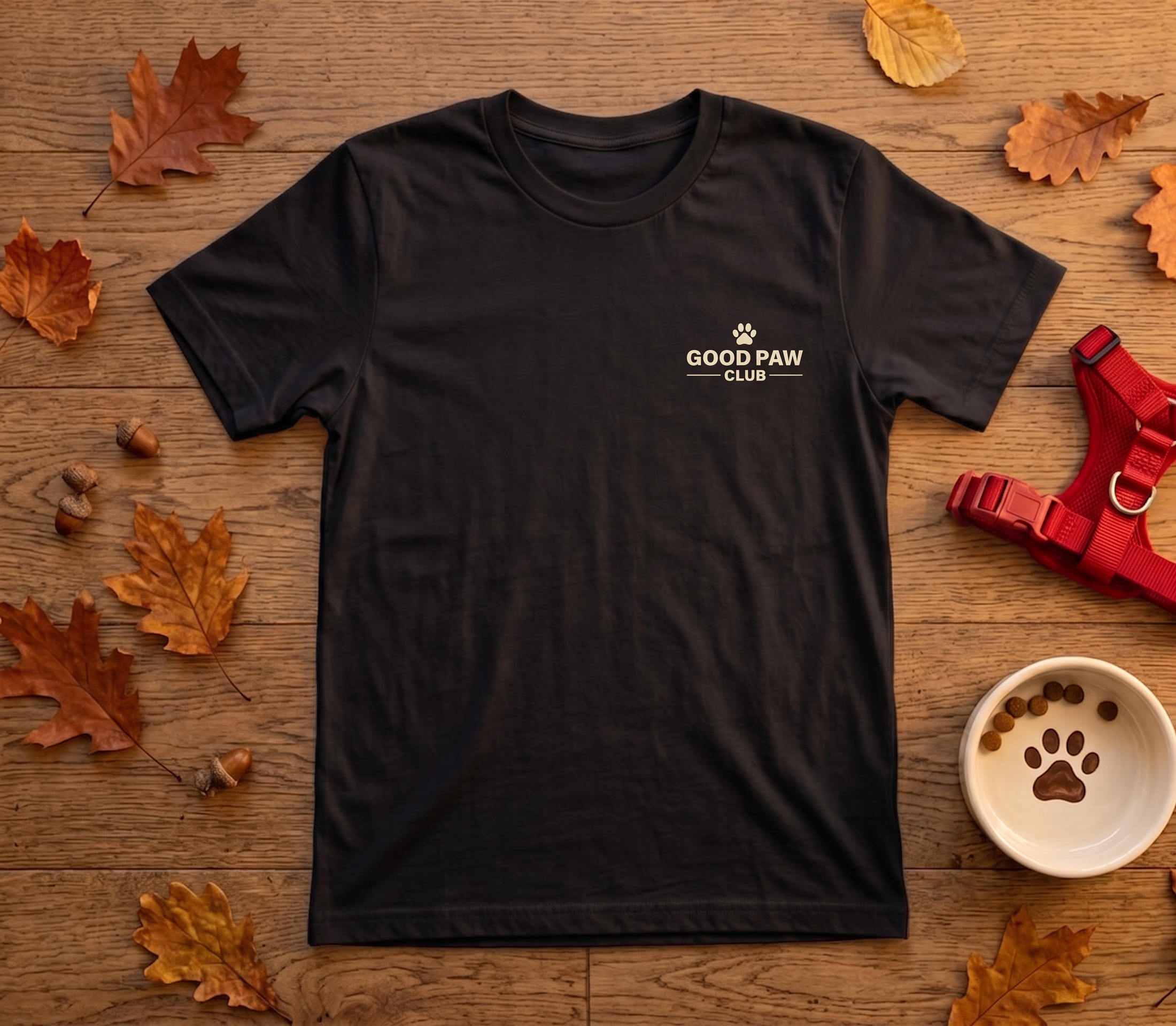Good Paw Club — Minimalist Paw Logo Tee