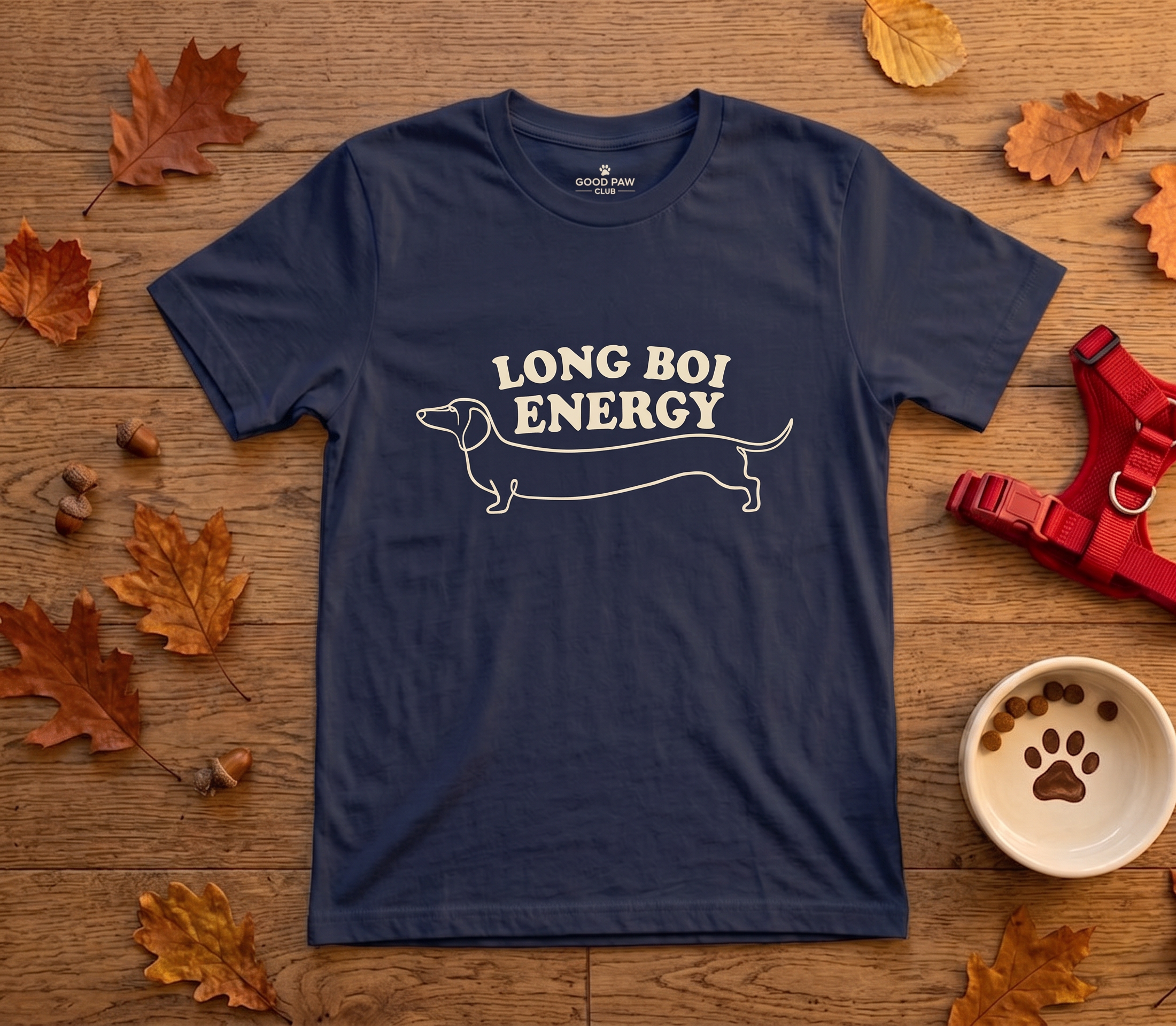 Long Boi Energy — Funny Dachshund Tee